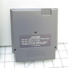 The 3-D Battles of Worldrunner Nintendo NES Video Game w/ Box, No glasses