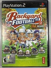 Backyard Football '10 (Sony PlayStation 2, 2009) Complete CIB W/ Manual TESTED
