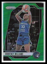 2024 Panini Prizm WNBA #79 Courtney Williams Green Prizm