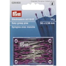 (575 EUR/kg) Prym Stecknadeln mit Griff 5,8 x 38 mm 10 g