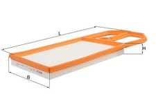 MAHLE Luftfilter LX 571/1 Filtereinsatz für SEAT SKODA GOLF OCTAVIA LUPO BORA VW