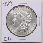 1883 $1 Morgan Silver Dollar in BU+ Condition #8043