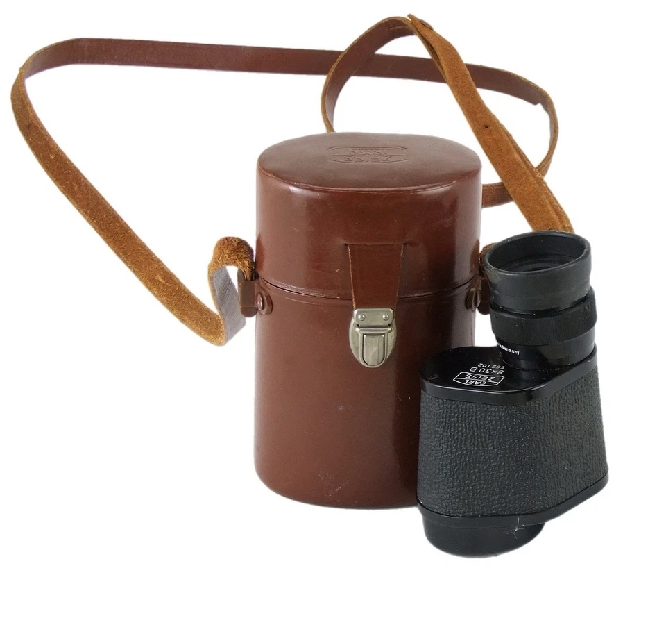 Superlative Zeiss 8x30 Oberkochen  Porro Prism Monocular in Original Hard Case - Image 2 of 4