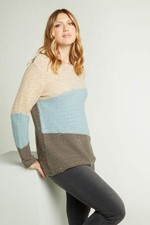 M000L007303N MAGLIONE DONNA MICRO-PAILLETTES LUISA VIOLA