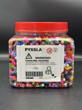 IKEA PYSSLA Perler perline multicolore arcobaleno 501.285.72 enorme lotto set artigianale