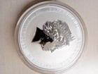 1 KILO / KG 999 SILBER Silbermünze 30 Dollar LUNAR DRACHE 2012