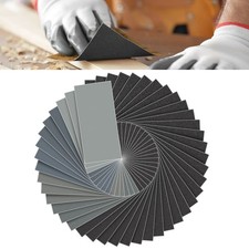 45x 120-5000Grit Wet Dry Sandpaper Set Silicon Carbide for Auto Wood Metal Glass