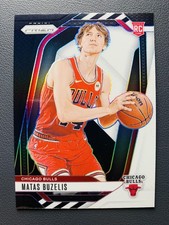 2024-25 Panini Prizm Matas Buzelis #252 RC Rookie CHINA Black White Panda SSP