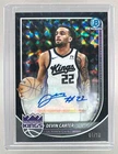 Devin Carter 2025 Bowman Chrome #BCA-DC Black Geometric Refractor Auto 1/10