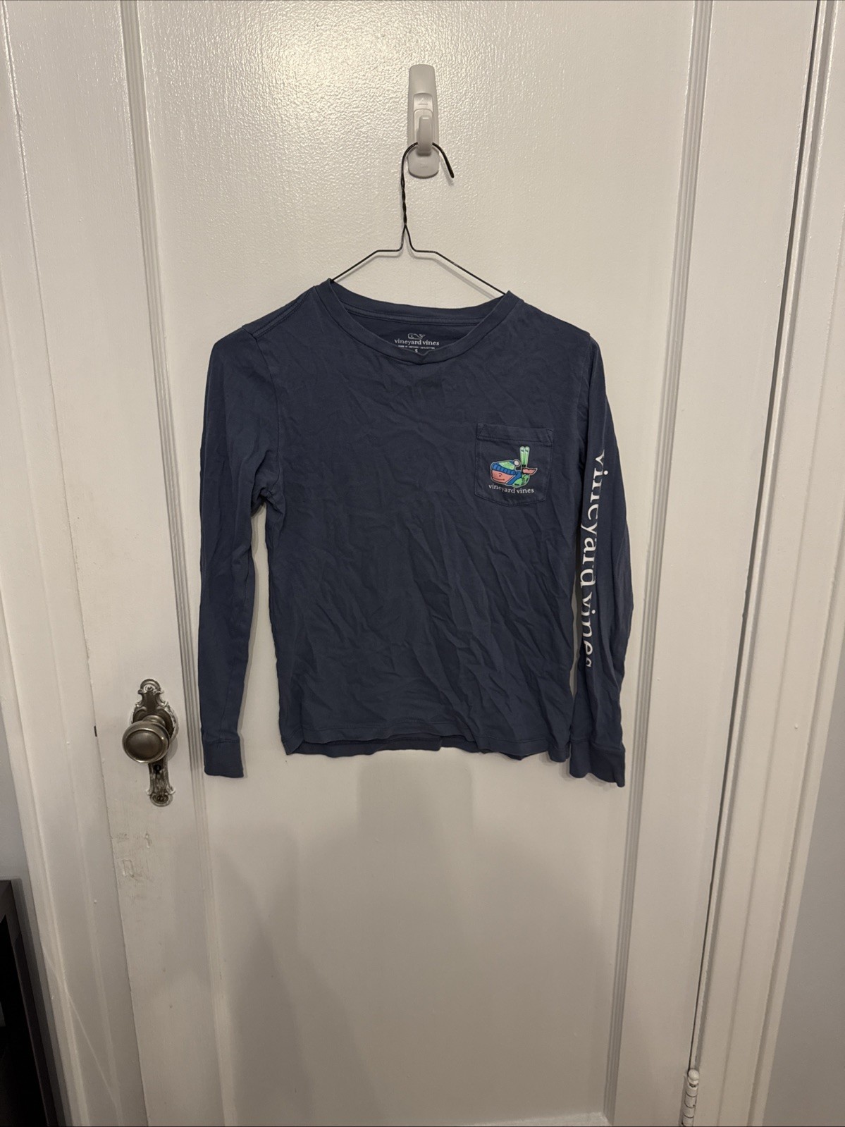 Vineyard Vines Boy’s Long Sleeve Skiing Shirt Size Small