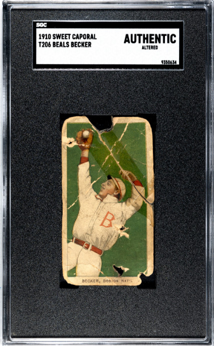 1910 Sweet Caporal (T206) Becker, Beals SGC A