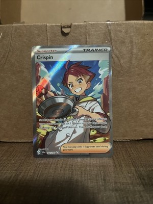 Crispin Stellar Crown 164/142 FA Holo 2024 Pokemon Card