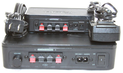 Rocketfish RF-WHTIB-A Universal Wireless Rear Speaker Kit Sender Receiver Cords