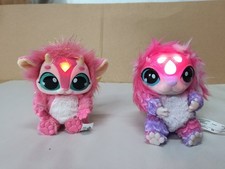 Magic Mixies Interactive Pink Mixie Plush Lights  Sounds Dolls Work LOT of 2