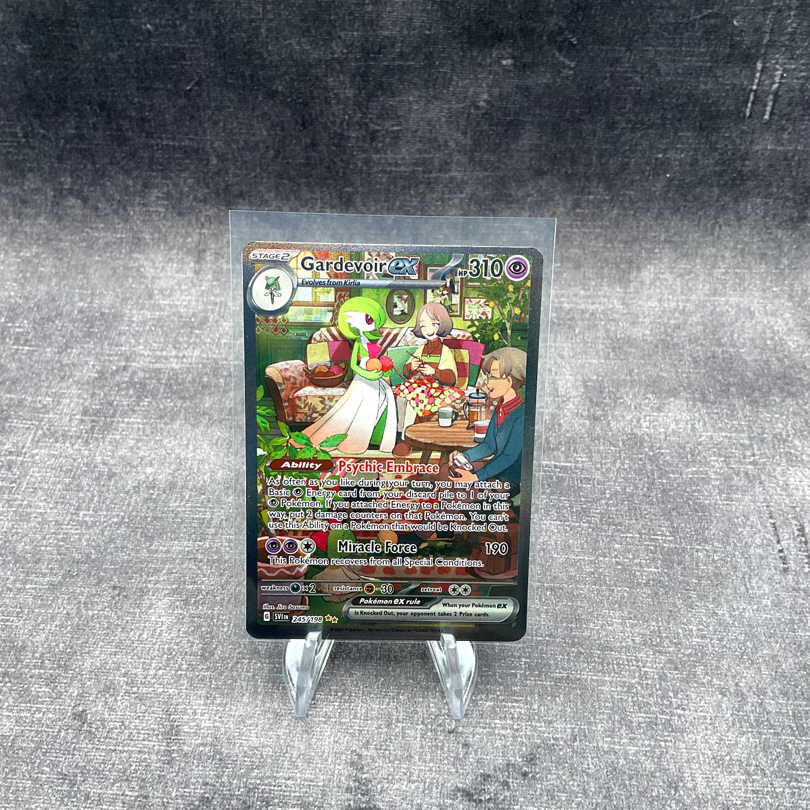 Gardevoir Ex #245 Scarlet & Violet Special Illustration Rare Pokémon