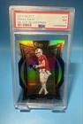 2024 Panini Select - Concourse Drake Maye #27 Silver Prizm Die-Cut (RC) Graded 7