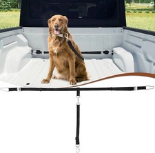 Truck Bed Dog Leash System Dog Pickup Tether Tie Down Dog Car Harness Belt He...