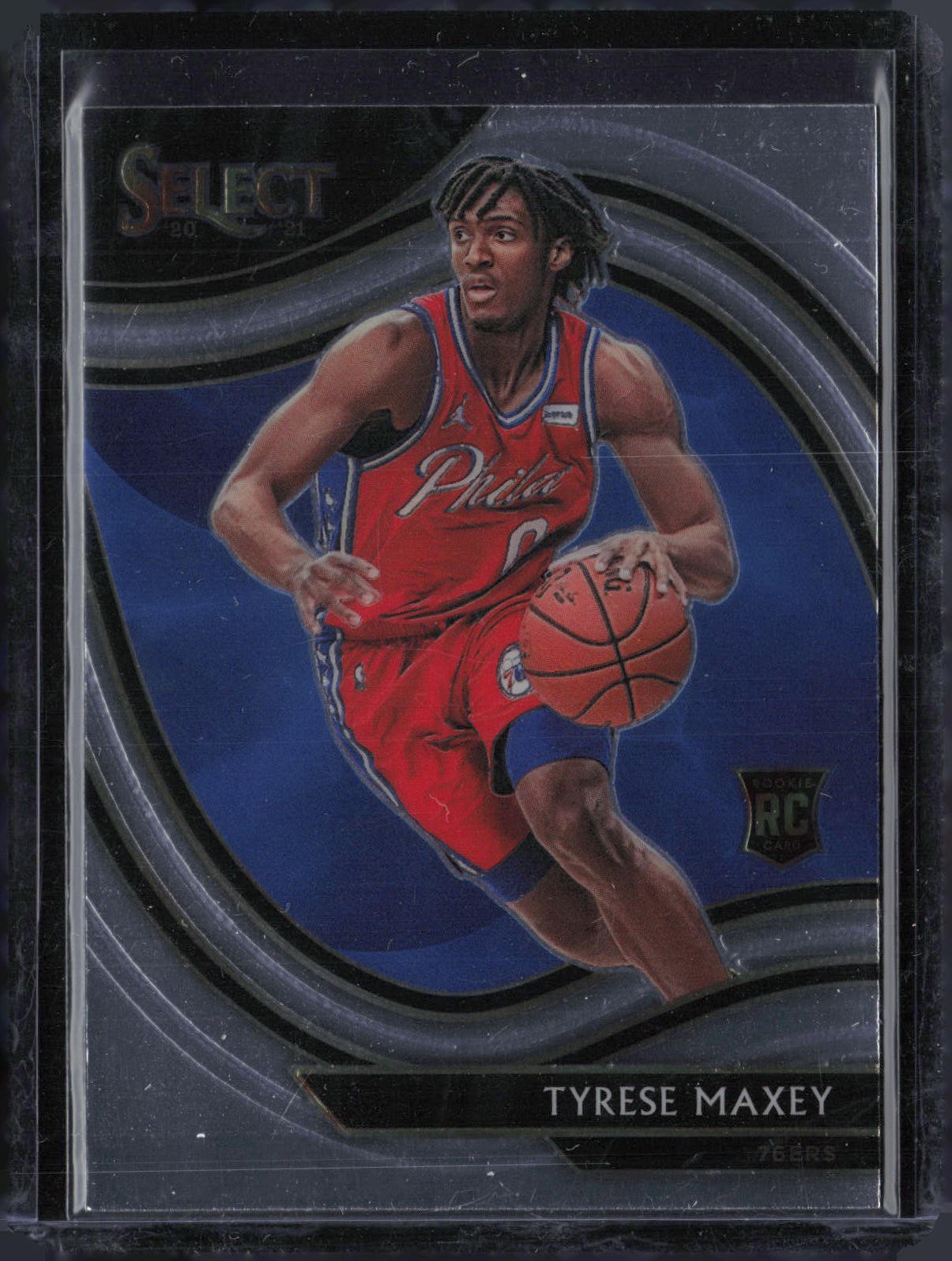 2020-21 Panini Select #280 Tyrese Maxey