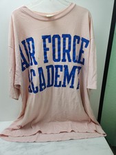 Vintage Jostens Air Force Academy Pink And Blue Spots One Size Like 4x D3