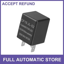 Electronic LED Flasher Relay Fix CF15 JL02 Non-Polarity Normally Open