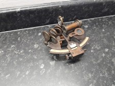 BRASS SEXTANT - KELVIN And HUGHES LONDON 1917