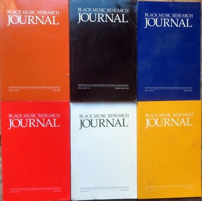 BLACK MUSIC RESEARCH JOURNAL - Six (6) Issues from 1997-2000