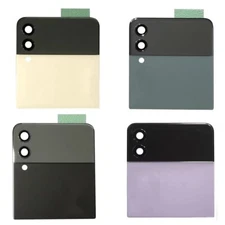 Back Glass Housing with Small LCD, Bottom Battery Door for Samsung Z Flip 3 F711