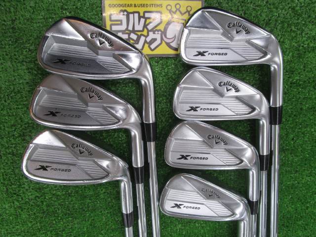 Callaway X Series ４番アイアン　ダイナミックゴールドS200 Golf Iron Set Callaway X-FORGED 2017 Dynamic Gold S200 7pcs 4-P