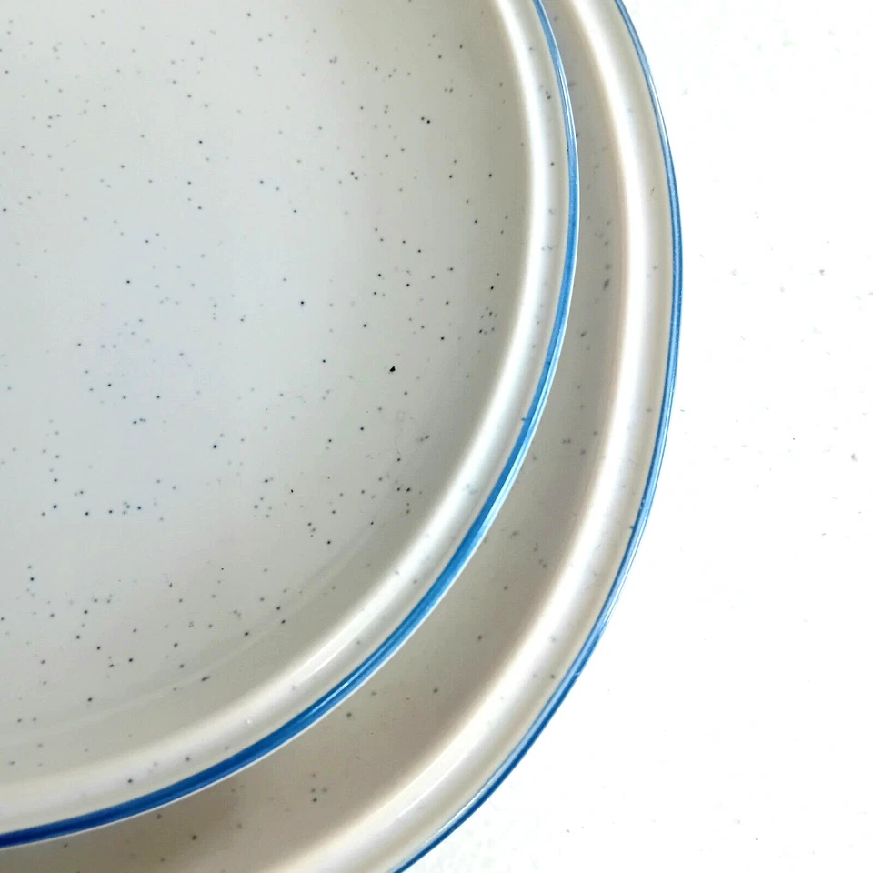 2 Plats de service Thomas Germany, bordure bleue - Photo 3/4