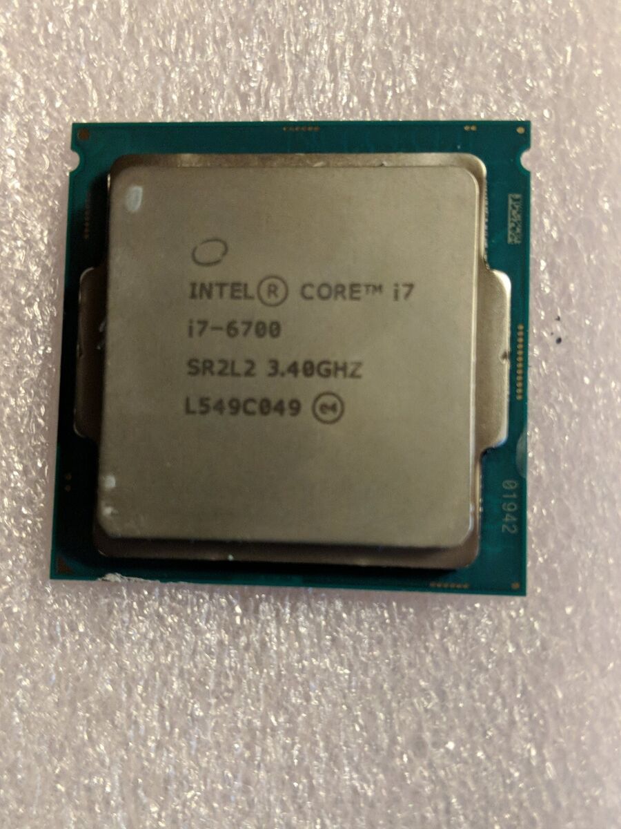 Intel Core i7-6700 @ 3.40GHz CPU Processor SR2L2