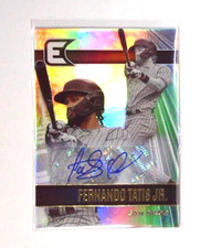 Fernando Tatis Jr 2022 Panini Chronicles Essentials Autographs 17 Auto SP Padres