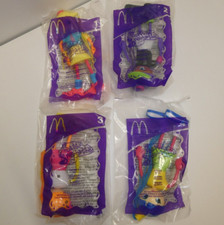 Set of 4 McDonald's 2003 Betty Spaghetty Happy Meal Toys Dolls Figures Sealed
