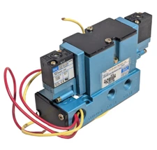 MAC Valves, Inc 82A-BA-BAA-TM-DAAP-1DA Solenoid Valve, 100-120VAC, 50/60Hz, 5.4W