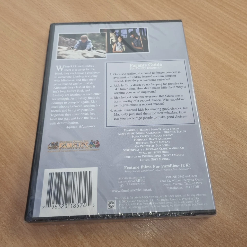 Breaking Free! Feature Films For Families (DVD) New & Sealed (NC30) - Image 2 of 2