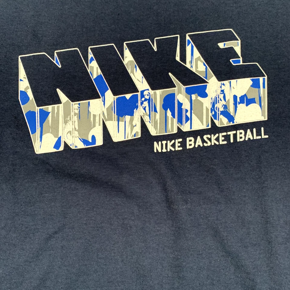 Nike Tank Top Boys Extra Large XL (18-20) Blue Basketball Hoop - Image 3 of 4