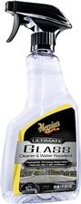 Meguiar's G240416 Ultimate Glass Cleaner & Water Repellant, 16 .oz