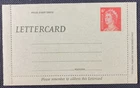 QEII Queen Elizabeth II Red 6c Australian Lettercard Mint/Unused