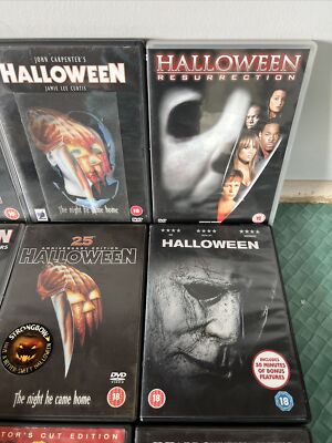 Halloween Michael Myers Dvd Collection X 8 Horror | eBay