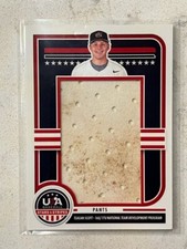 TEAGAN SCOTT 2025 Panini USA Baseball Stars & Stripes Game Used Pants # 5/10