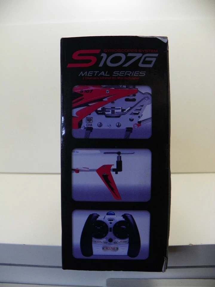 Syma Gyroscopes System S107G Metal Series Mini Remote Control Helicopter - Image 3 of 4