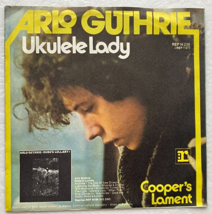 Arlo Guthrie Ukulele Lady 7" near mint eBay