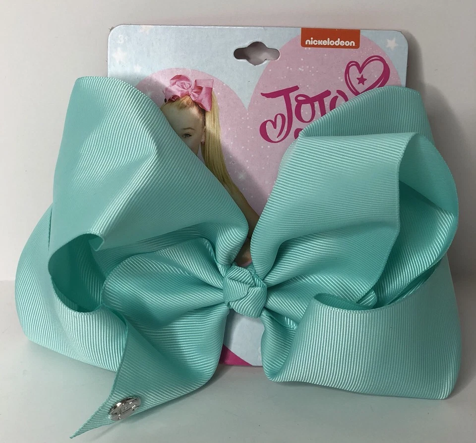 NOVO clipe de laço de cabelo Nickelodeon Jo Jo Siwa grande assinatura dança alegria 7-8" - Imagem 3 de 4