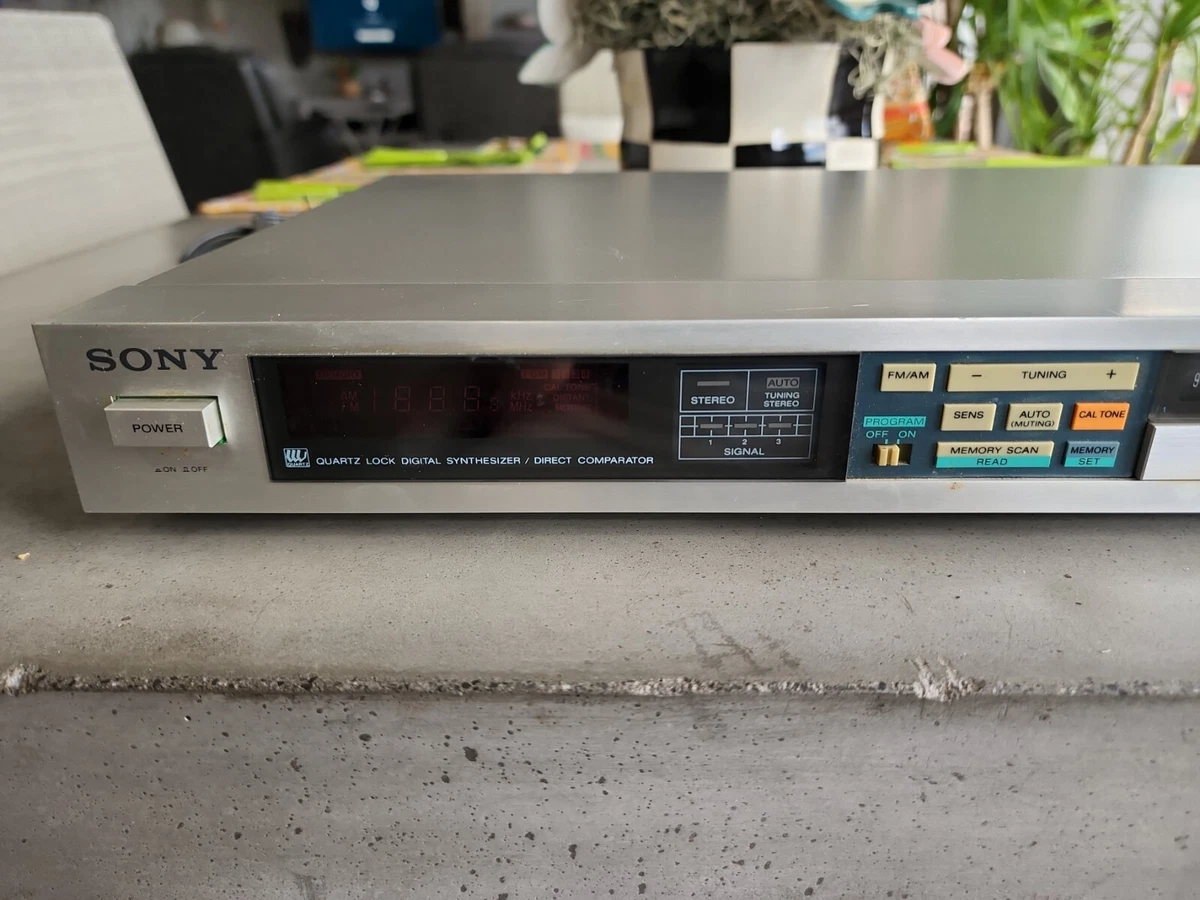 SONY, ST-JX22, FMステレオ, FM-AMチューナー