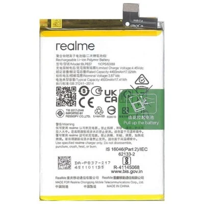 NEW BATTERIA RICAMBIO ORIGINAL BLP837 PILA IONI LITIO 4500mAh PER REALME 8 PRO