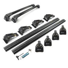 per JEEP COMPASS 2017+ SUV CROSS BARRE DA TETTO PORTATUTTO PORTAPACCHI