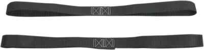 Moose Racing Soft Ties Black 3920-0307 3-pack TOTAL OF 6 SOFT-STRAPS