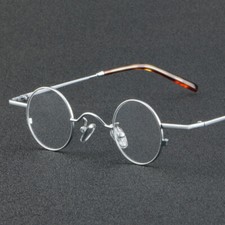Classic Small Round Reading Glasses Metal Alloy Japanese Style Presbyopic