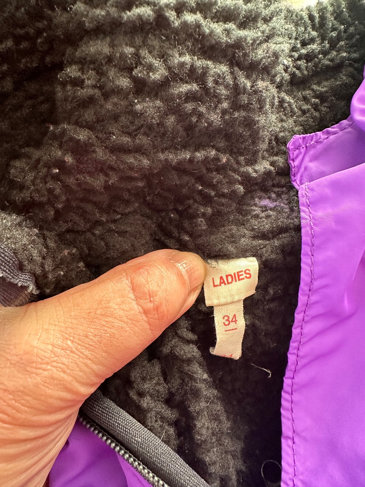 Ladies Buffalo mountain shirt, size 34 (UK 12), purple, used in good condition eBay