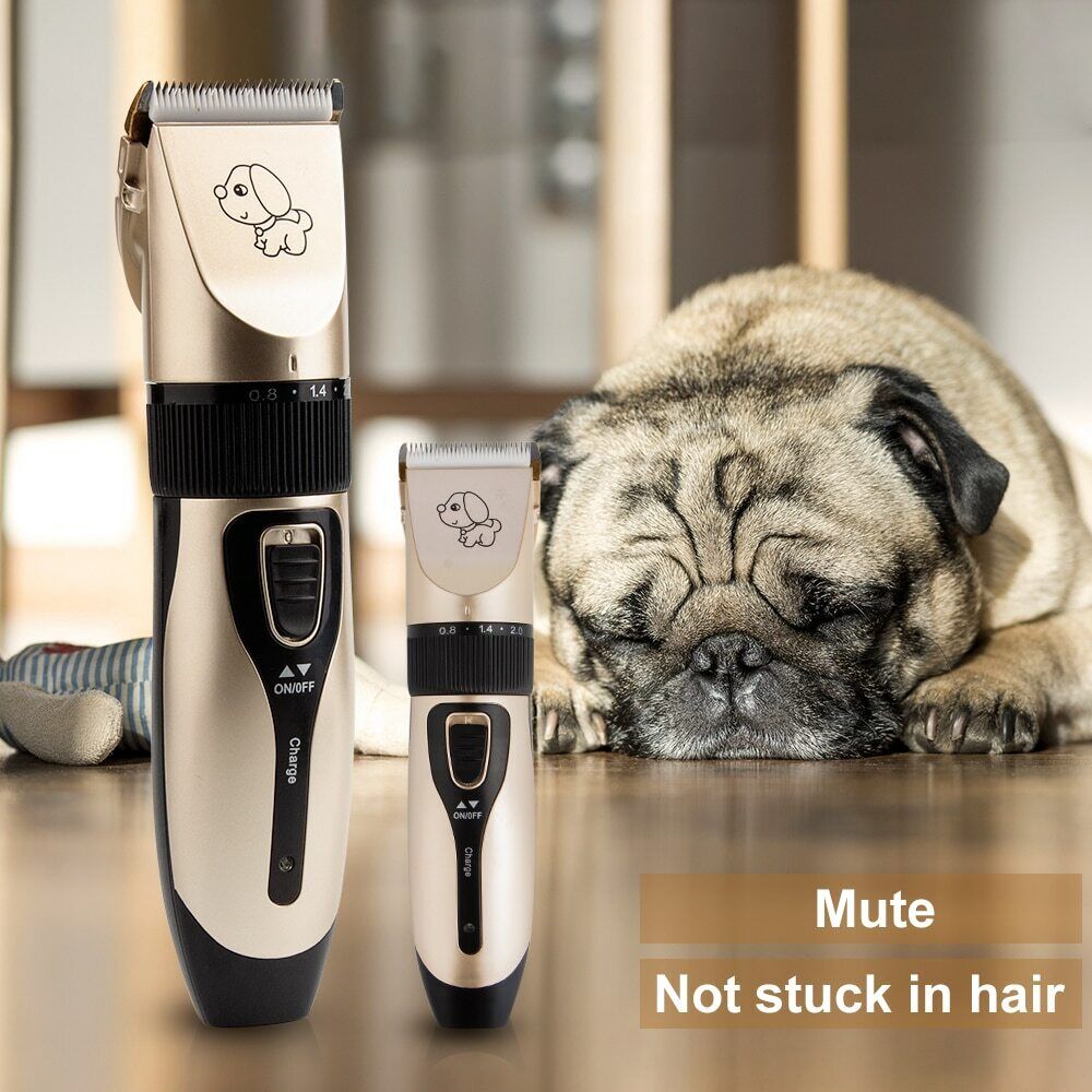 Cortadora de pelo recargable para perros y Gatos tijeras eléctrica para mascotas