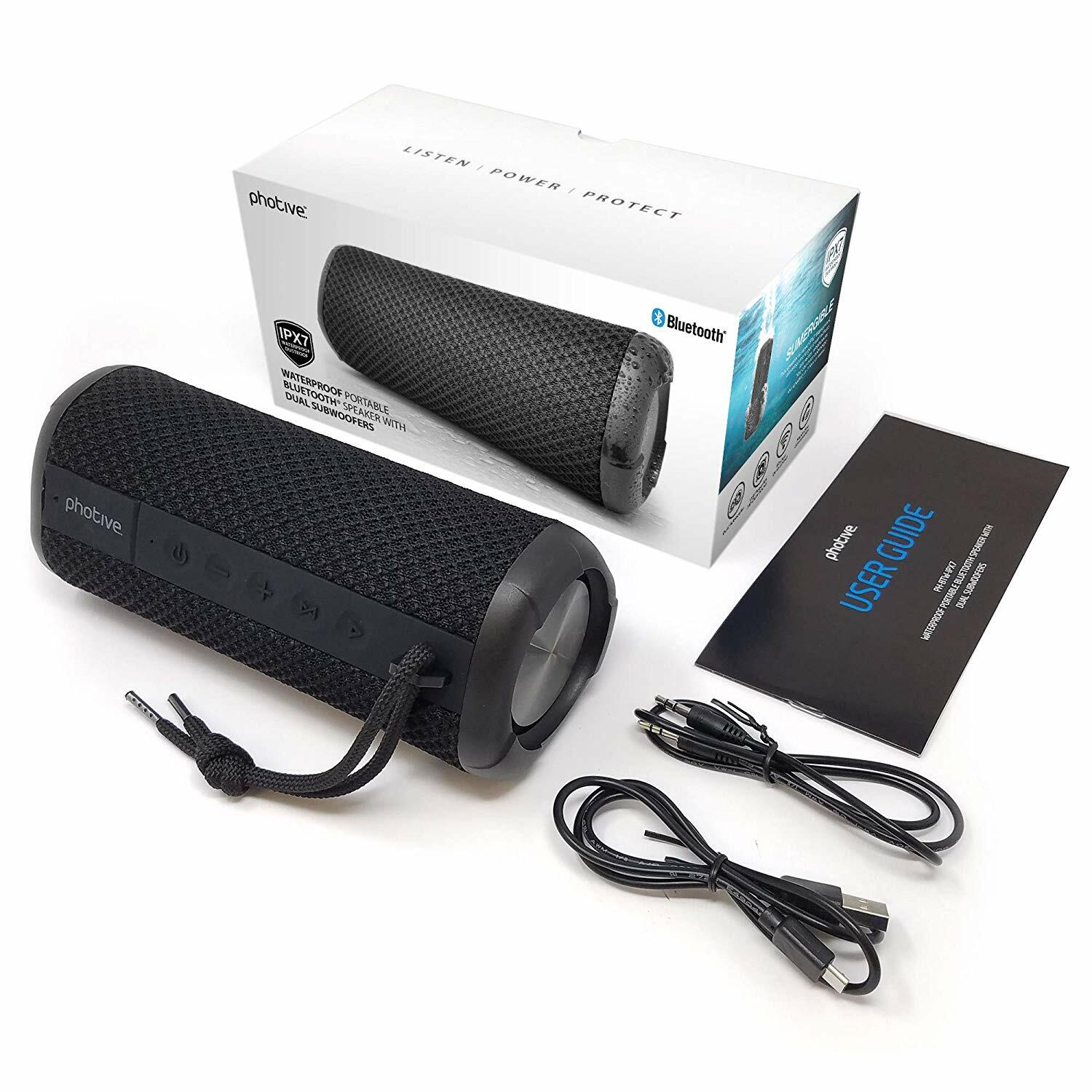 photive waterproof bluetooth speaker